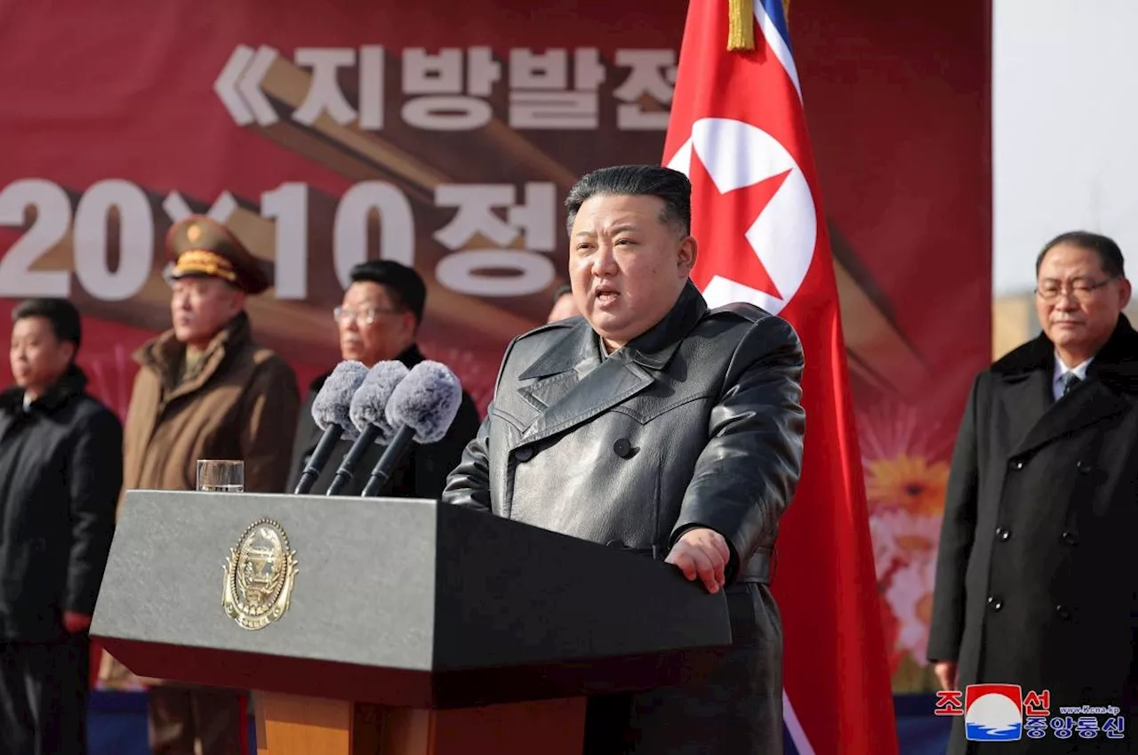 Kim blasts US pact with SKorea, Japan