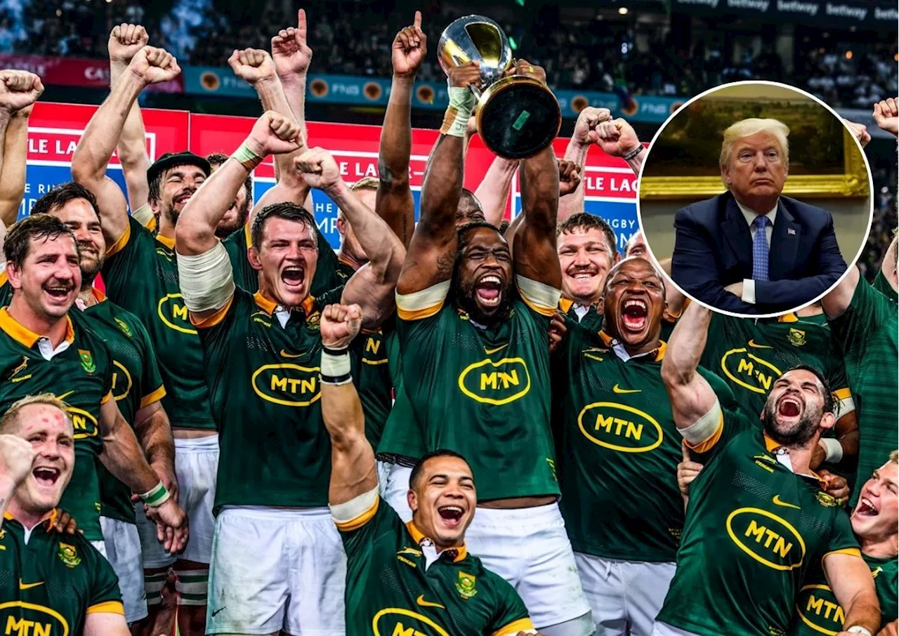 ‘Refugees play for the Springboks’: YouTuber mocks Trump