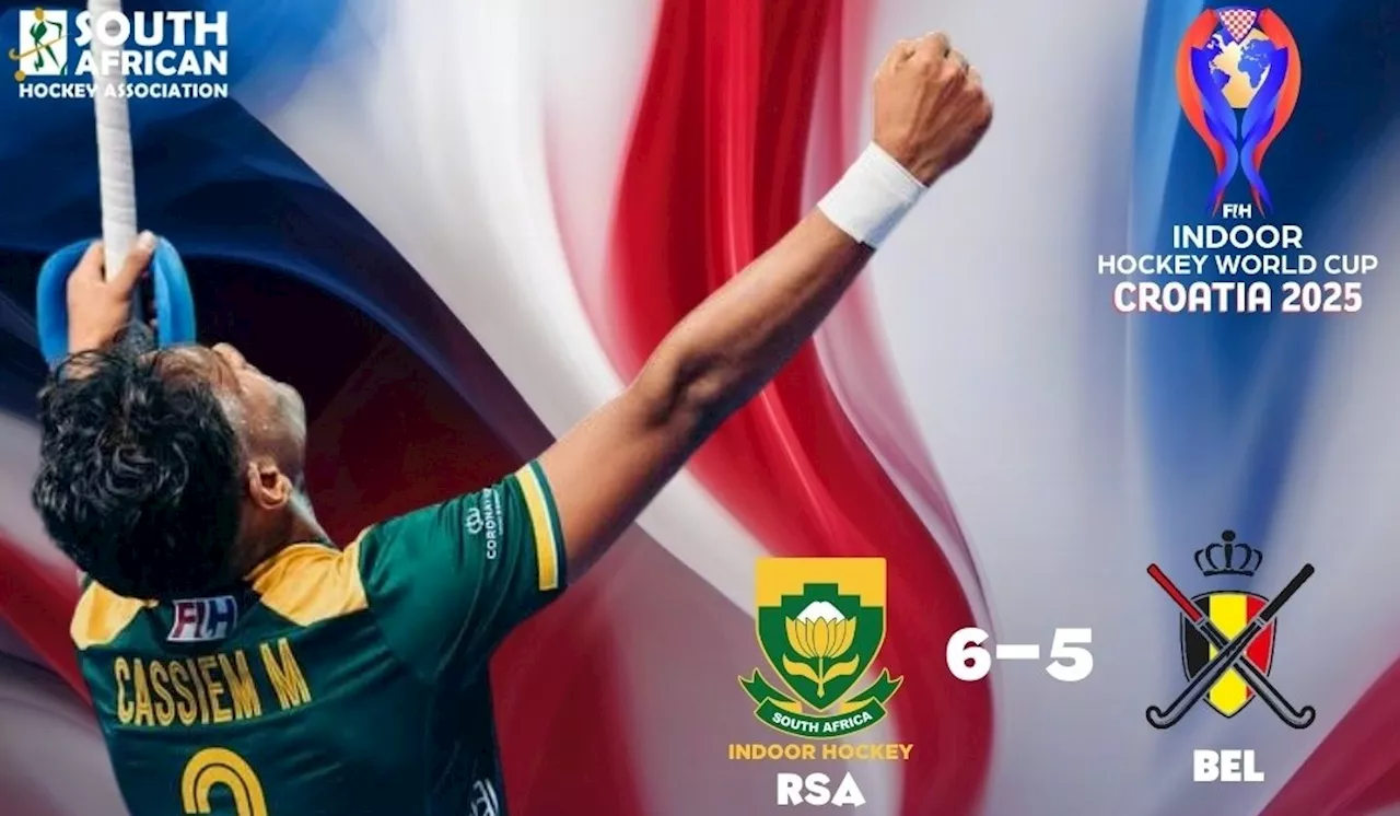 South Africa Claims Historic Bronze Medal at Indoor Hockey World Cup