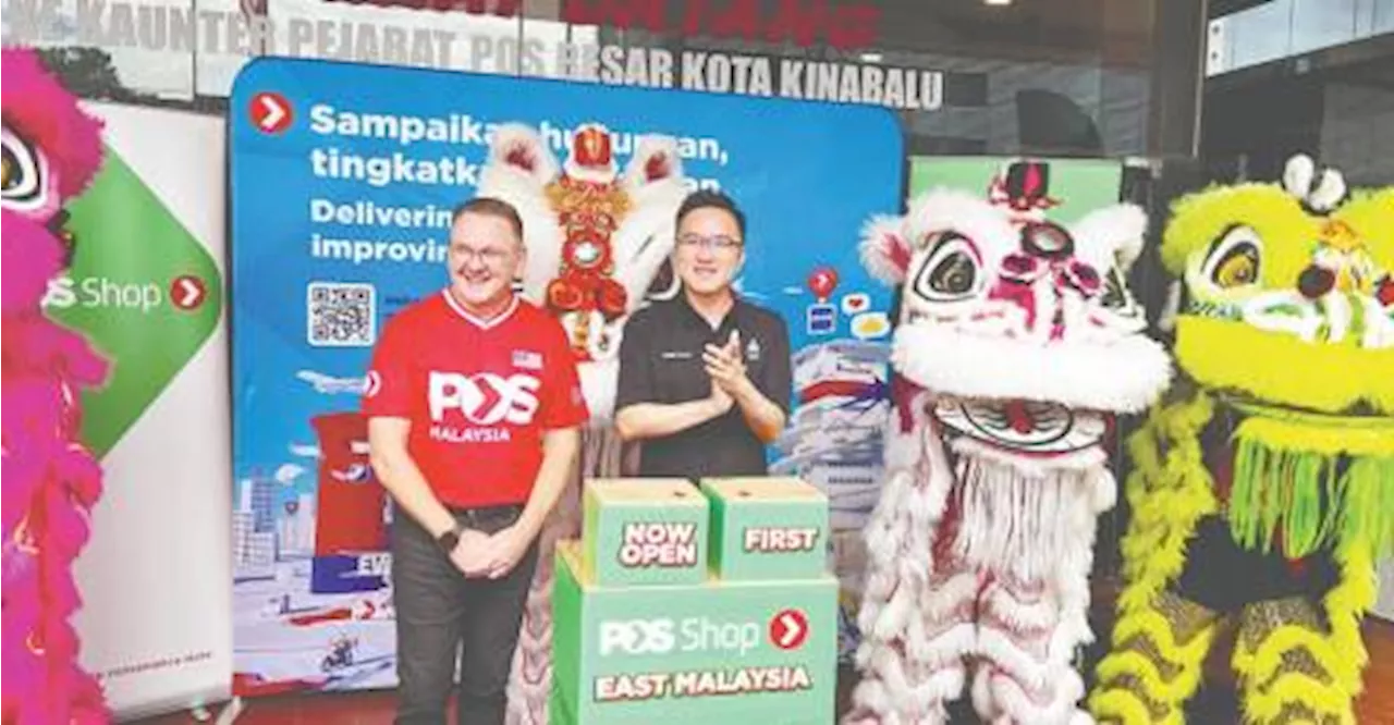 Pos Malaysia Opens First Pos Shop in East Malaysia, Revolutionizing Retail Experiences in Sabah