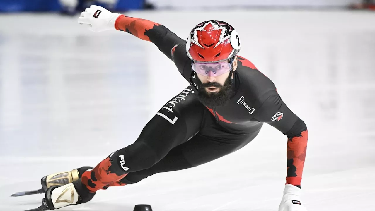 Dandjinou and Dubois Lead Canadians to Gold at ISU Short Track World Tour