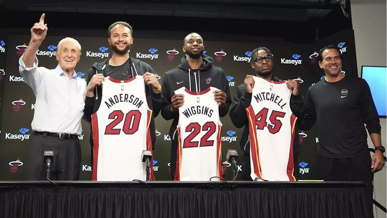 New Heat Trio Set to Debut as Wiggins, Anderson and Mitchell Join Miami