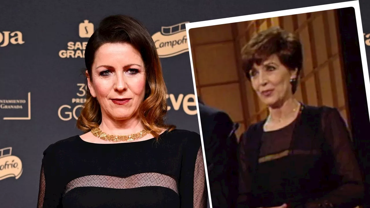 El vestido que llevó Concha Velasco en los Premios Goya de 1994 regresa a la alfombra roja gracias a Eva Llorach