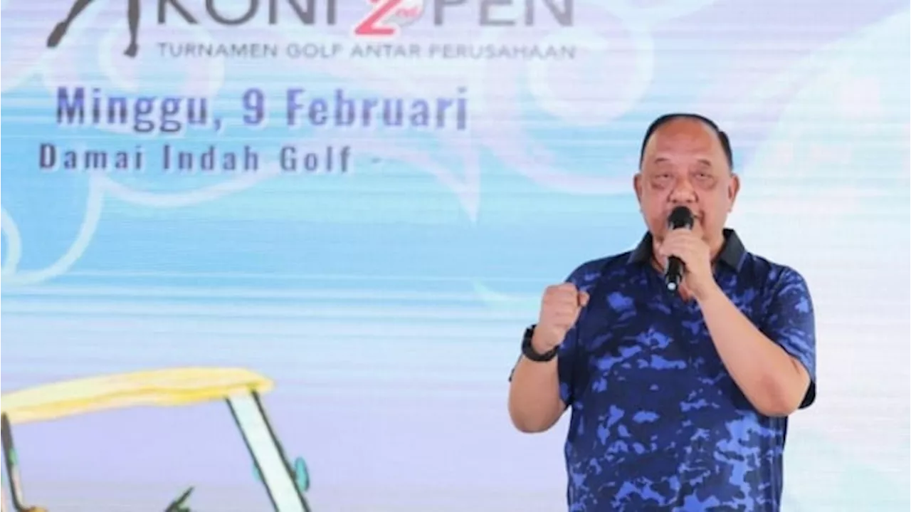 Turnamen Golf HUMI-KONI Open 2025 Sukses Digelar