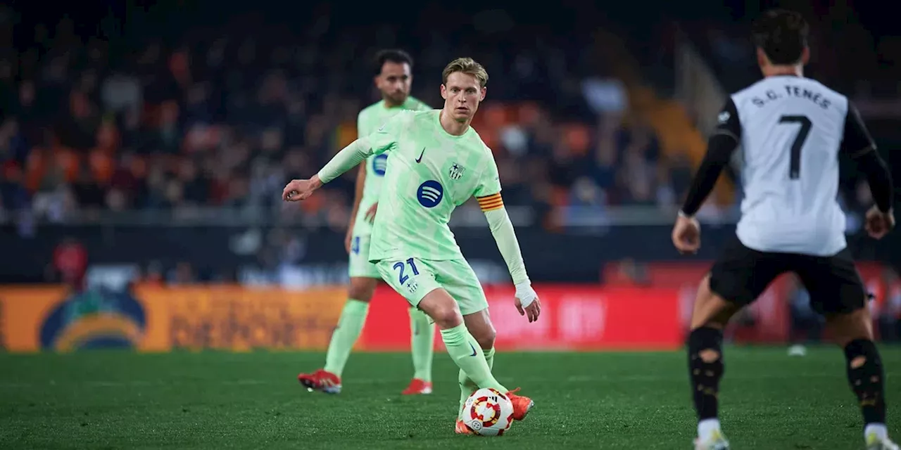 De Boer looft 'geweldige persoonlijkheid' Frenkie: 'Laat zich niet gek maken'