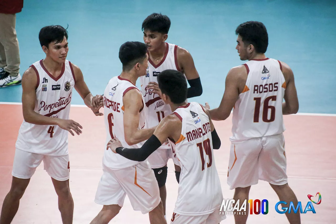 Jeff Marapoc, Kobe Tabuga to the rescue as Perpetual avoids five-set scare from LPU