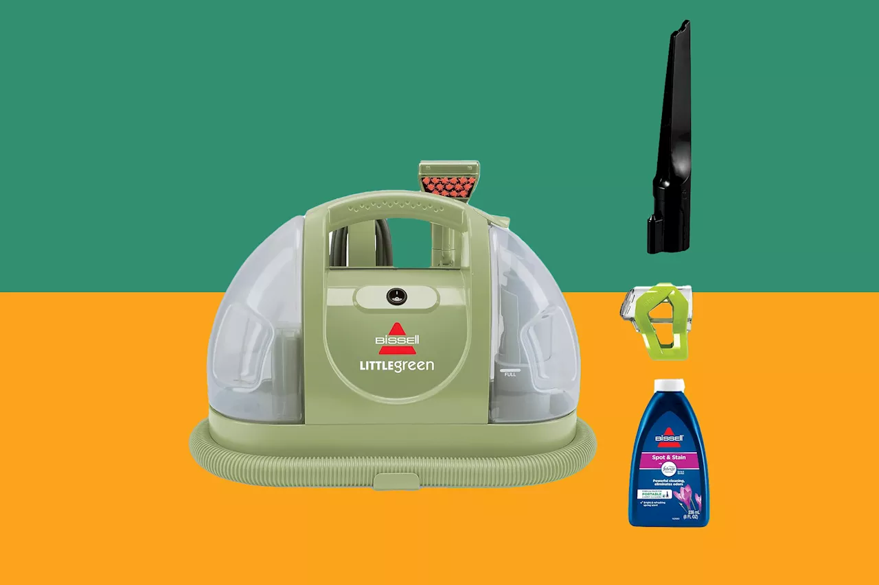 Spring clean with the BISSELL Little Green Cleaner