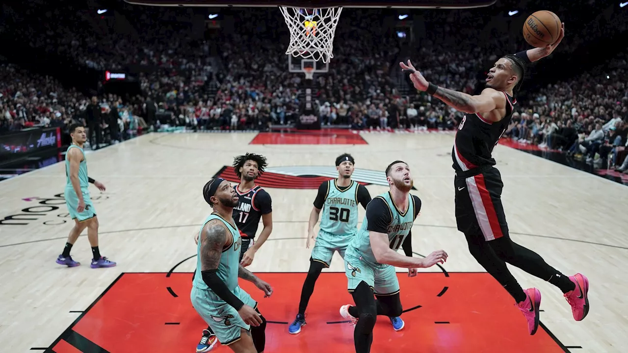 Encore 19 points pour Toumani Camara victorieux avec Portland face aux Nets de Brooklyn