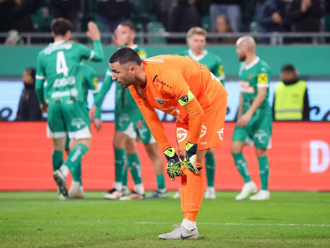 Rapid Wien besiegt Altach und bleibt siebentfach siegreich