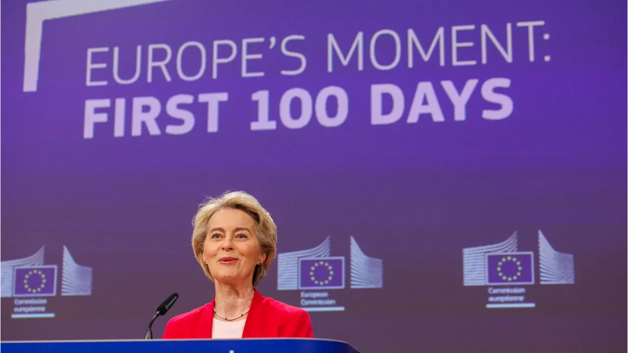 Von der Leyen: 'Sulla difesa nulla escluso, l'Ue corre'