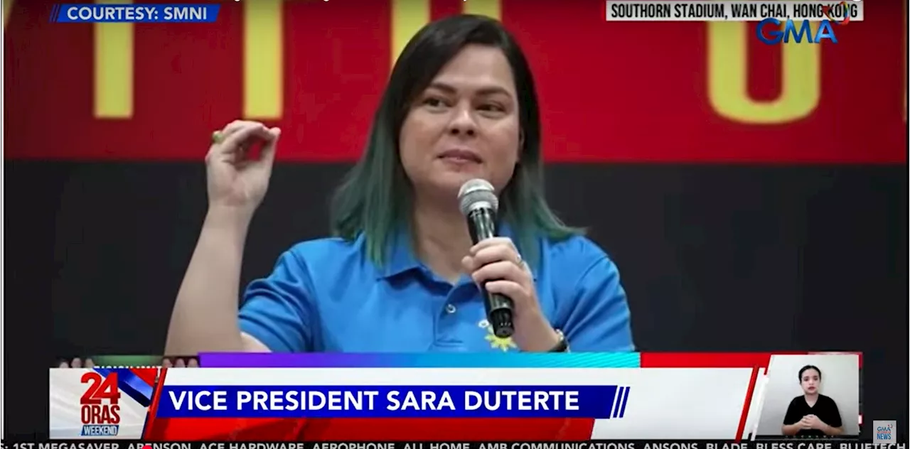 Sara Duterte eyes return to Manila 'anytime this week'