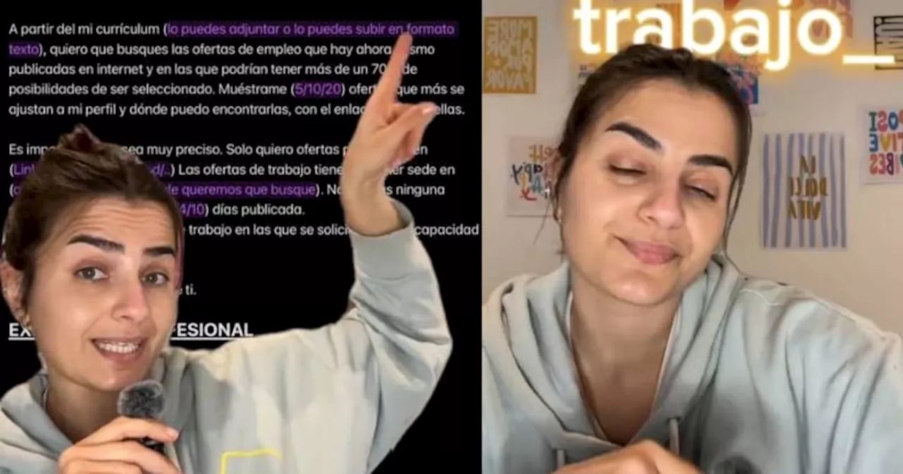 Qué hay que escribir en ChatGPT para encontrar ofertas de trabajo, según una experta en RRHH | Servicios