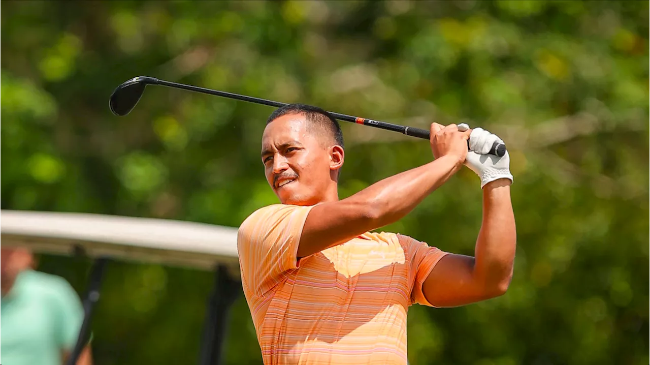 Monsalve embraces carefree approach, grabs 3-shot lead with 71