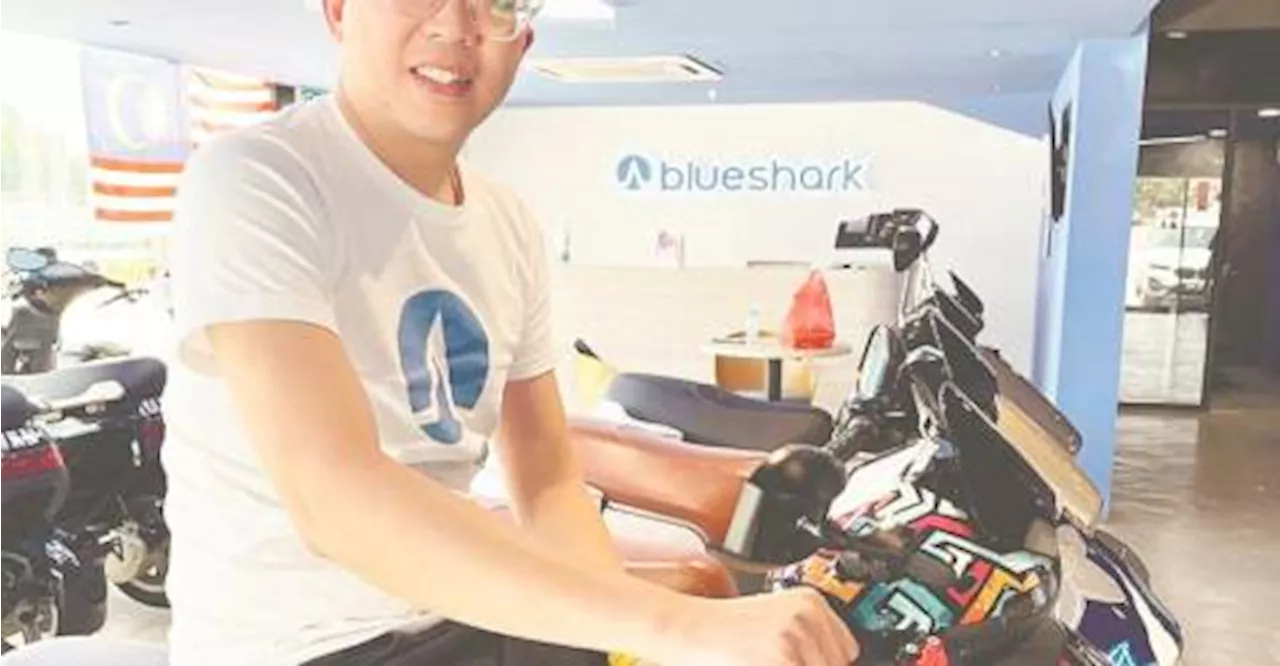 BlueShark Malaysia projects threefold surge in its e-motorcycle sales this year