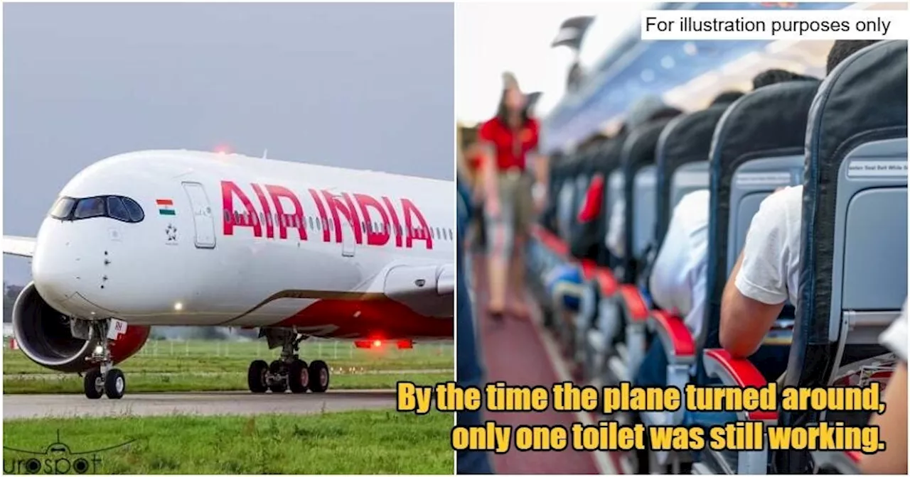 Air India Flight Forced to Make Emergency U-Turn After 10 Hours in the Air Due to Clogged Toilets