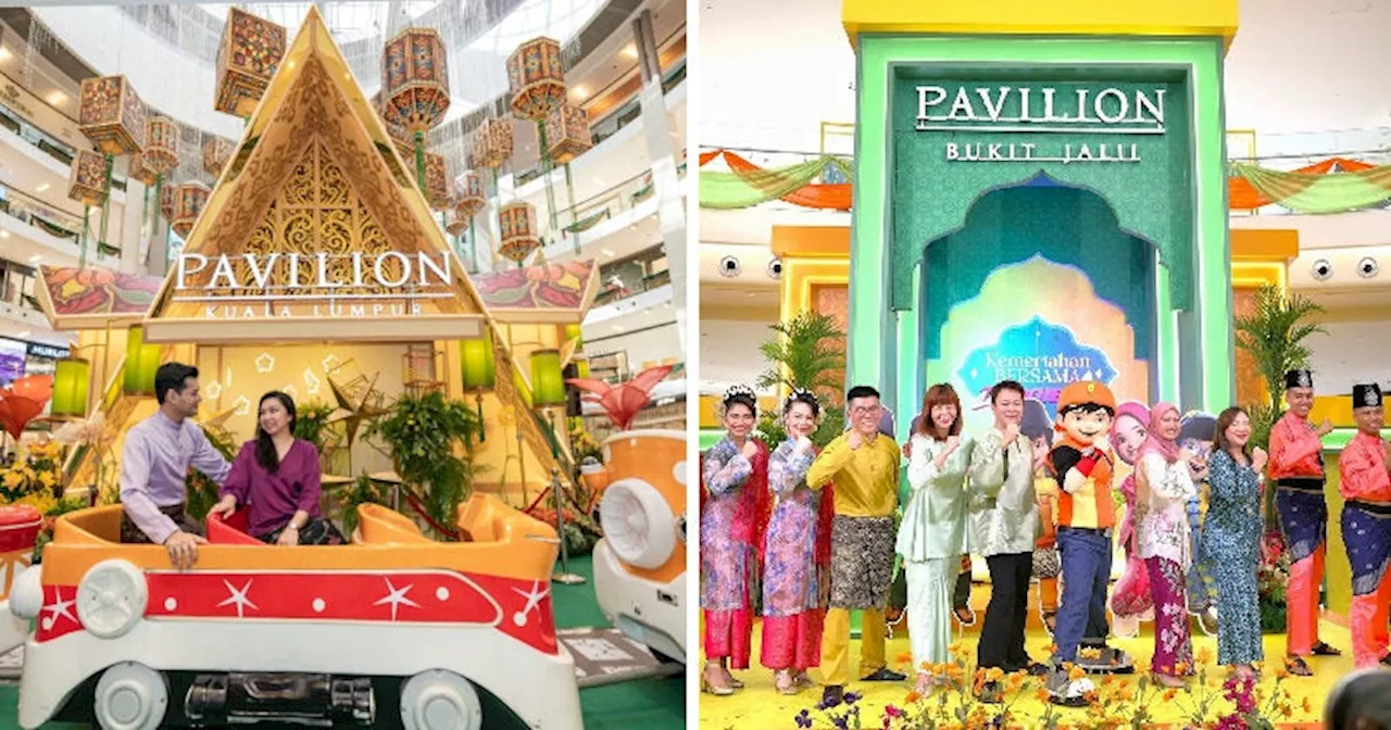 Eid Comes Alive: Experience M'sia's Cultural Legacy Through Pavilion REIT Malls' Raya 2025 Transformation!