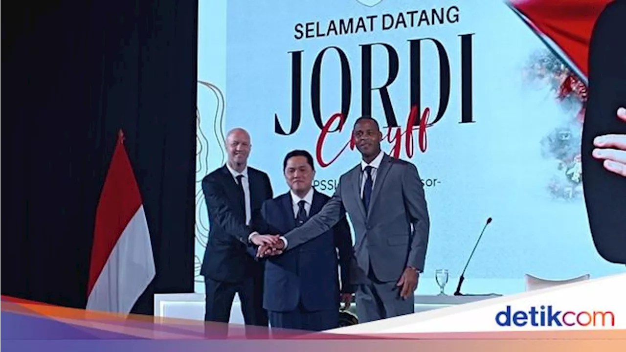Jordi Cruyff Ungkap Tugas Pertamanya: Mencari Dirtek