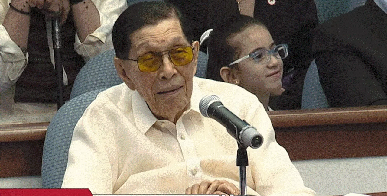 Enrile: Philippine gov't not to blame for Duterte's legal woes