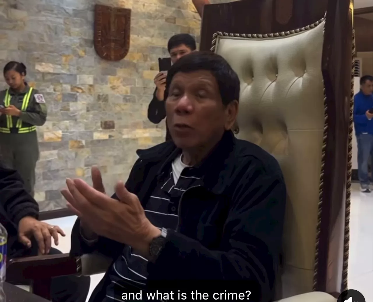 Kitty Duterte: They're not allowing dad to seek medical attention