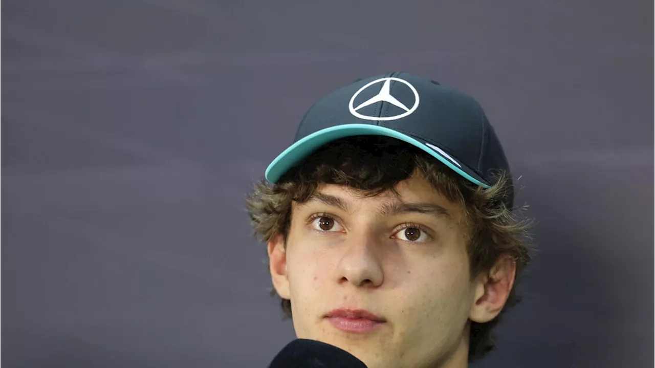 F1: Antonelli all'esordio: 'E' il momento che sognavo'