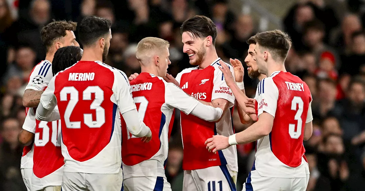Arsenal e PSV danno spettacolo: 2-2 all'Emirates, Gunners ai quarti