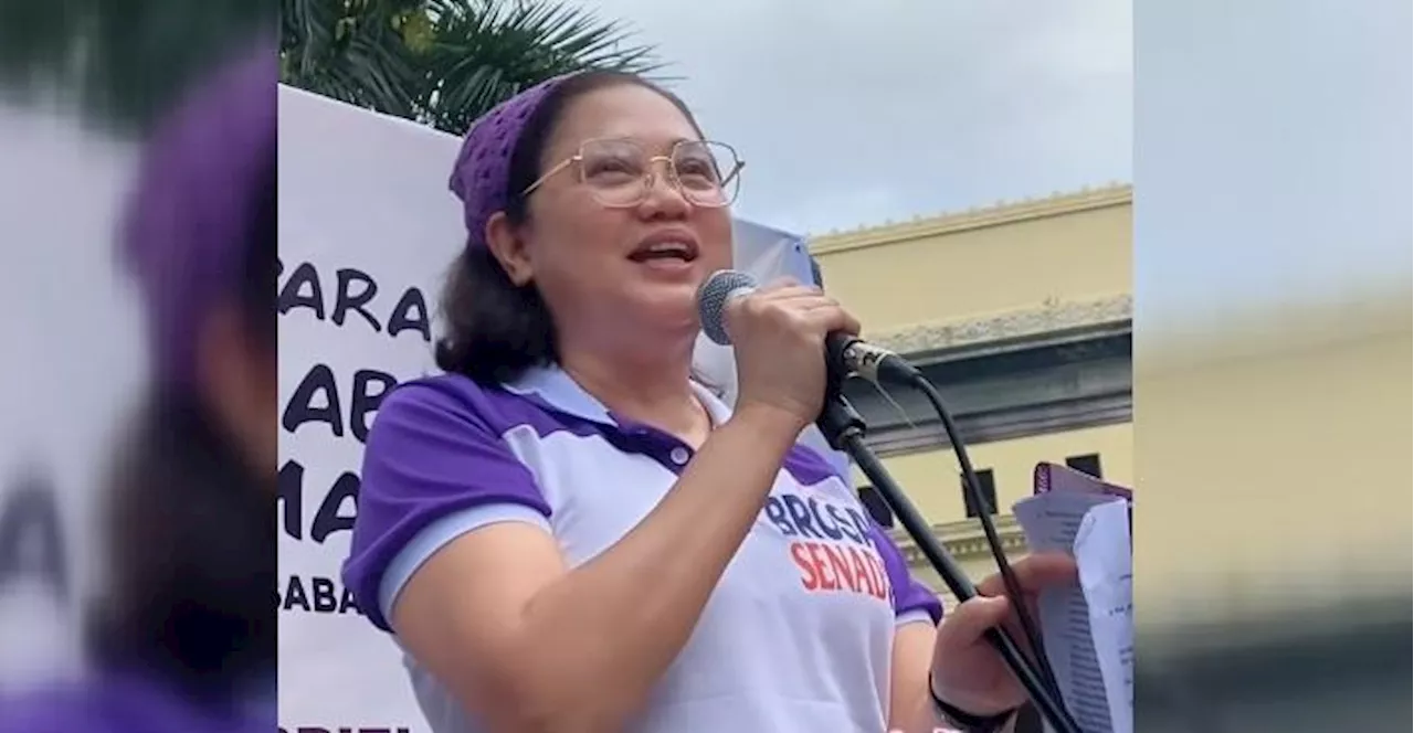 Arlene Brosas urges Congressional probe into privatization of public markets