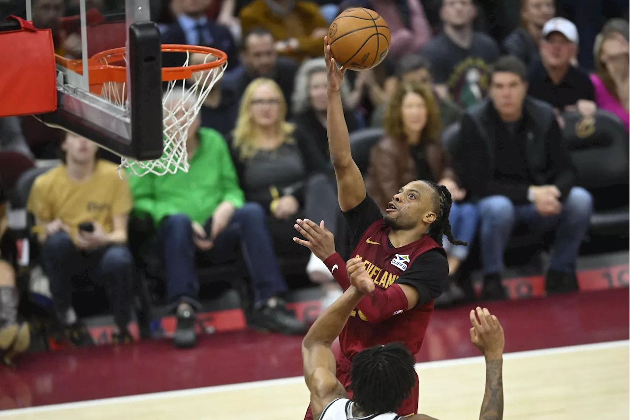 NBA: Cavaliers overtake Nets for record-tying 15th straight win