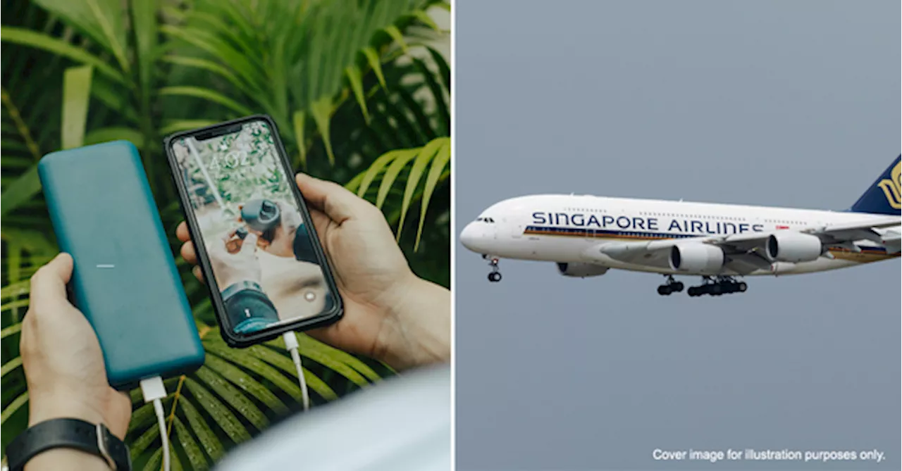 Singapore Airlines & Scoot To Ban Power Bank Use On Flights Starting 1 April