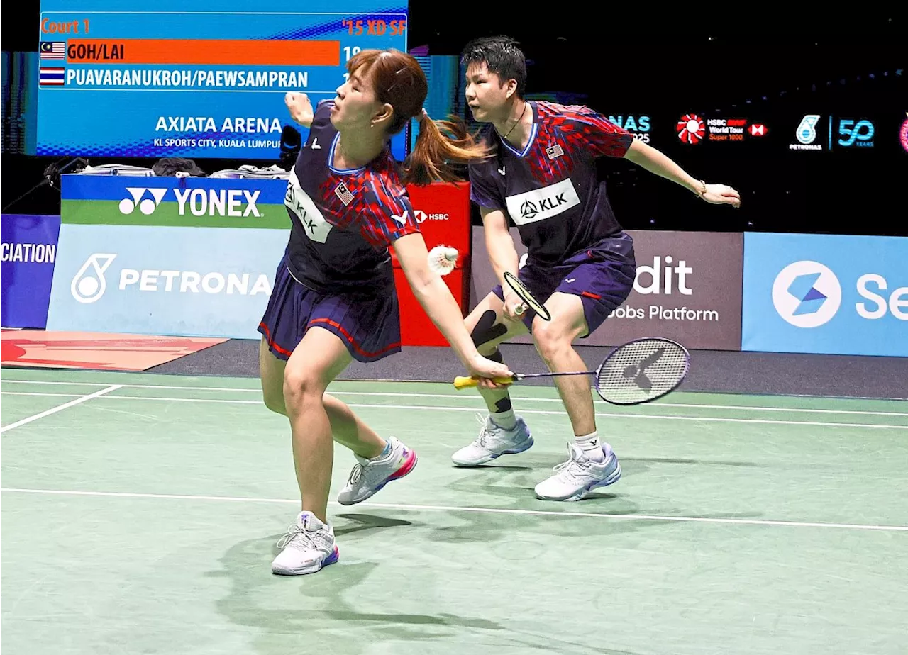 Goh-Shevon rely on mental strength to keep hopes of advancing to q-finals