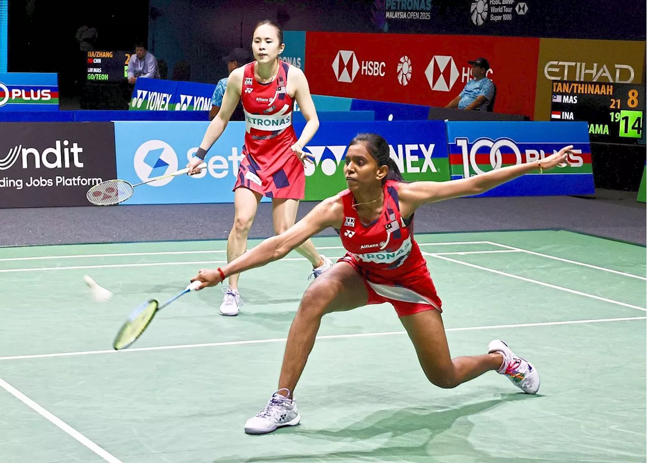 Pearly-Thinaah provide much needed cheers for Malaysia at All-England