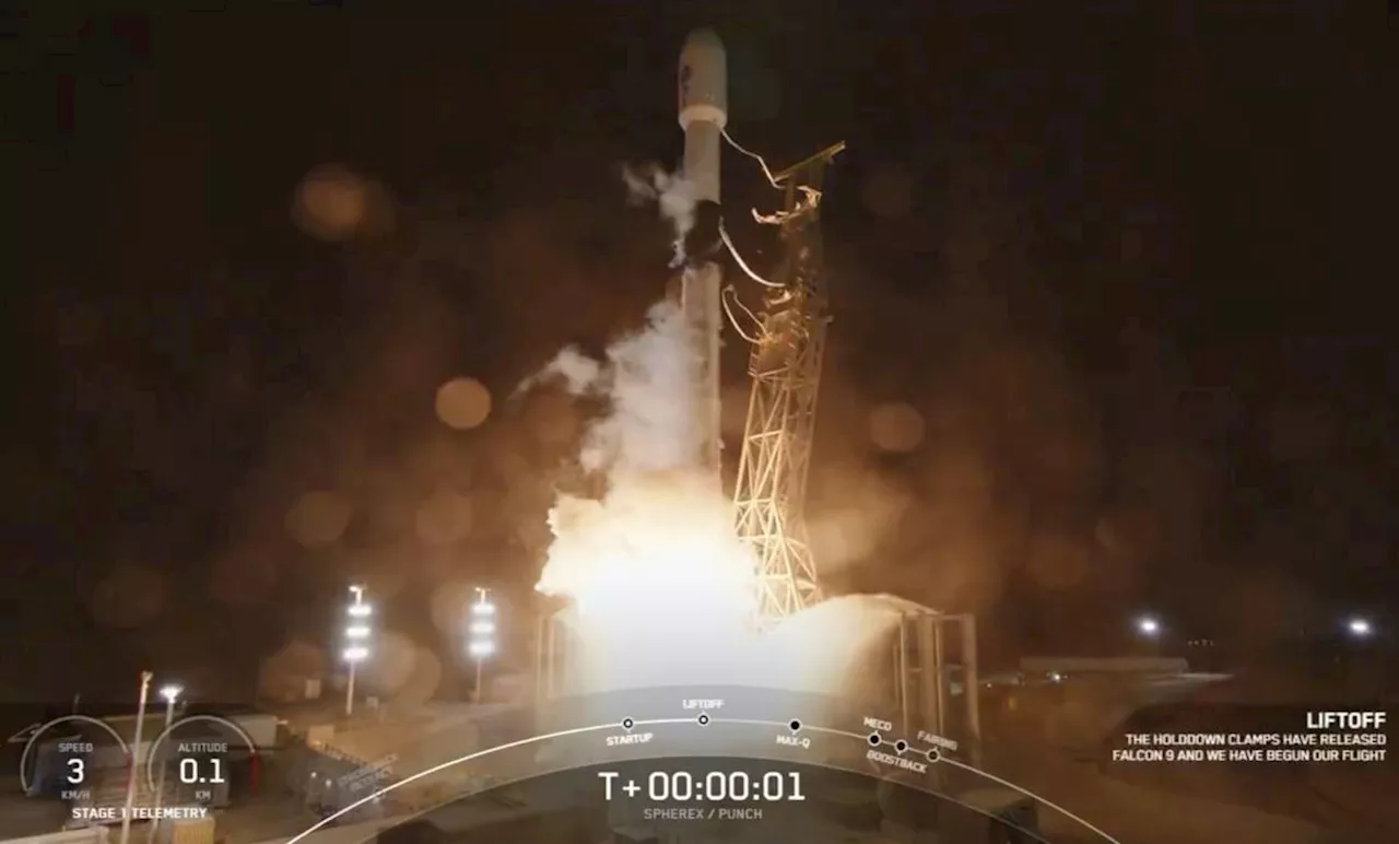 NASA's newest space telescope blasts off to map the entire sky and millions of galaxies