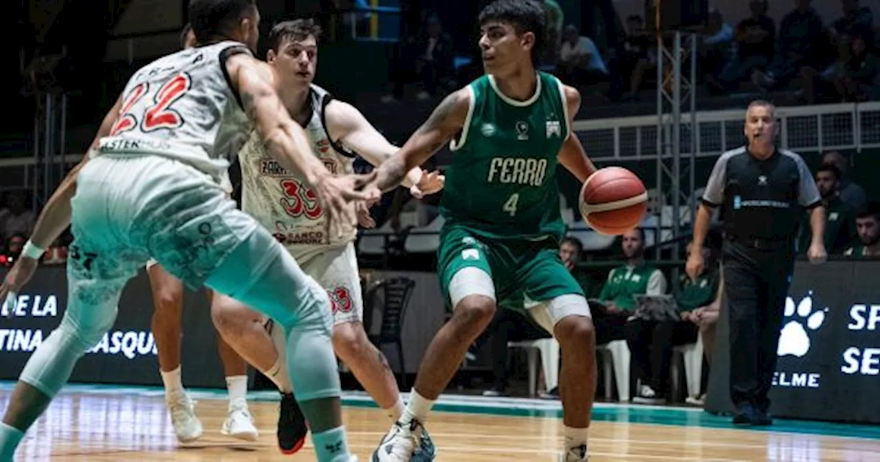 BÁSQUET: FERRO venció a ZÁRATE en un duelo clave de la LIGA NACIONAL