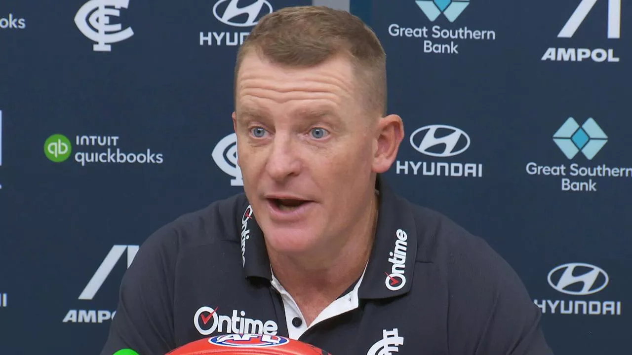 ‘Not going to sugarcoat it’: Voss lays Blues’ dilemma bare after Round 1 Tiger terror