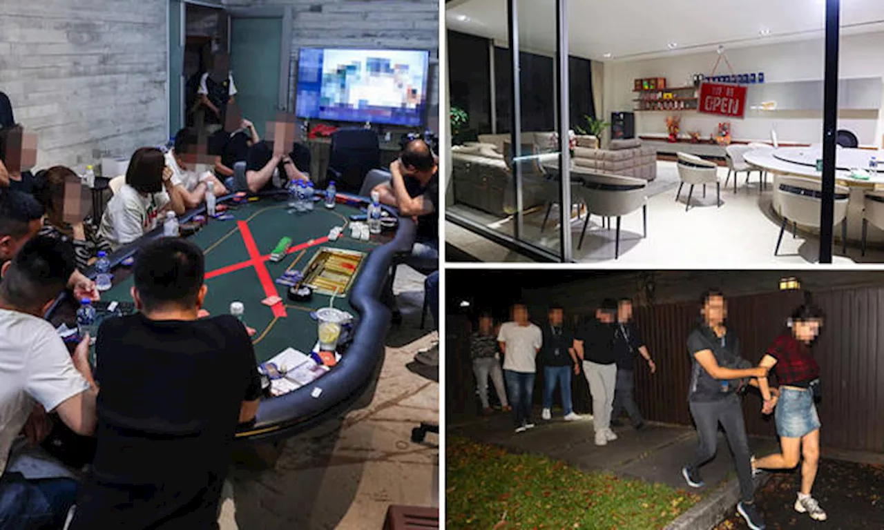 Tenant runs gambling den in multi-million dollar Bukit Timah bungalow: 12 people arrested