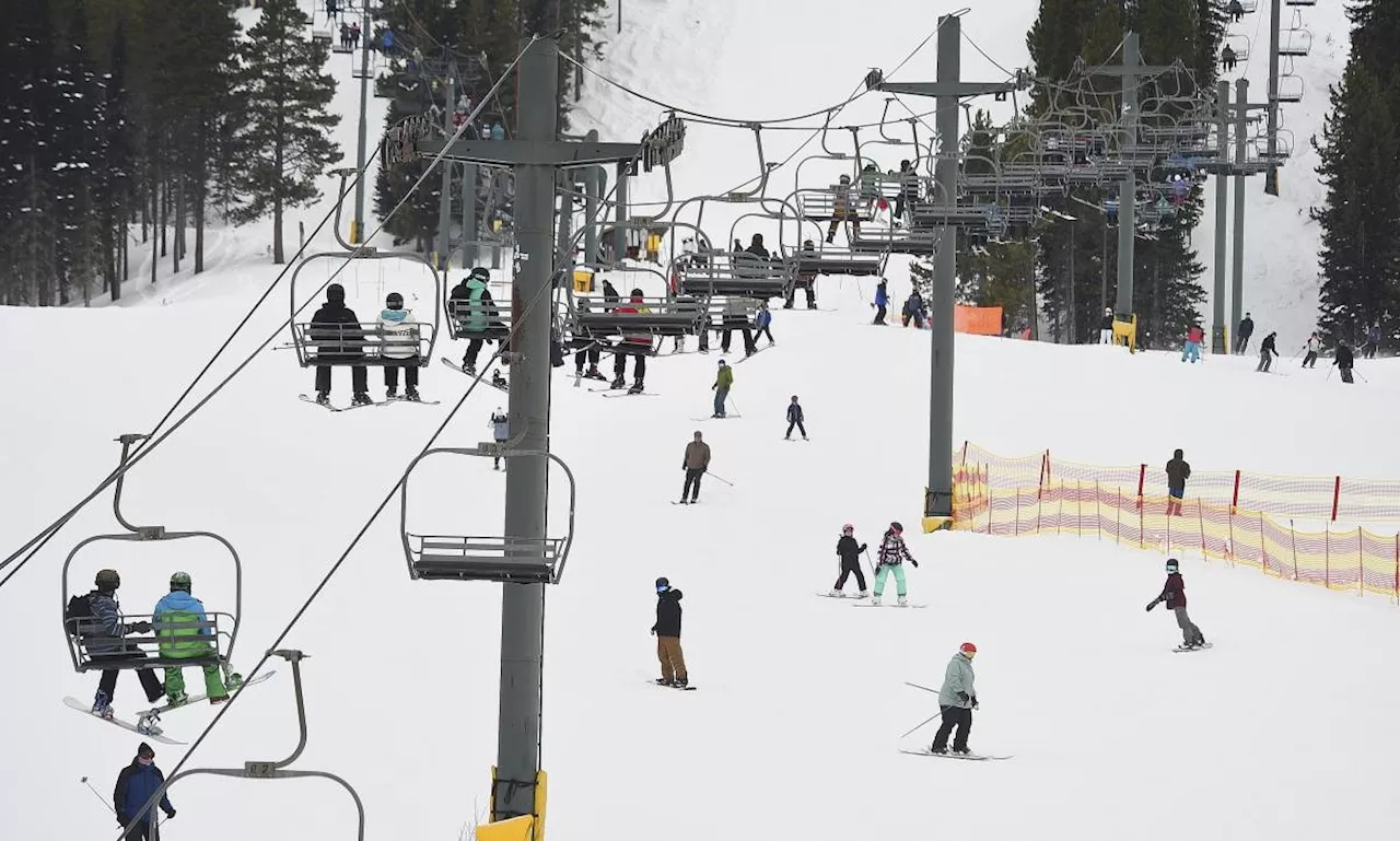 Man dies after falling from chairlift at Montana ski resort