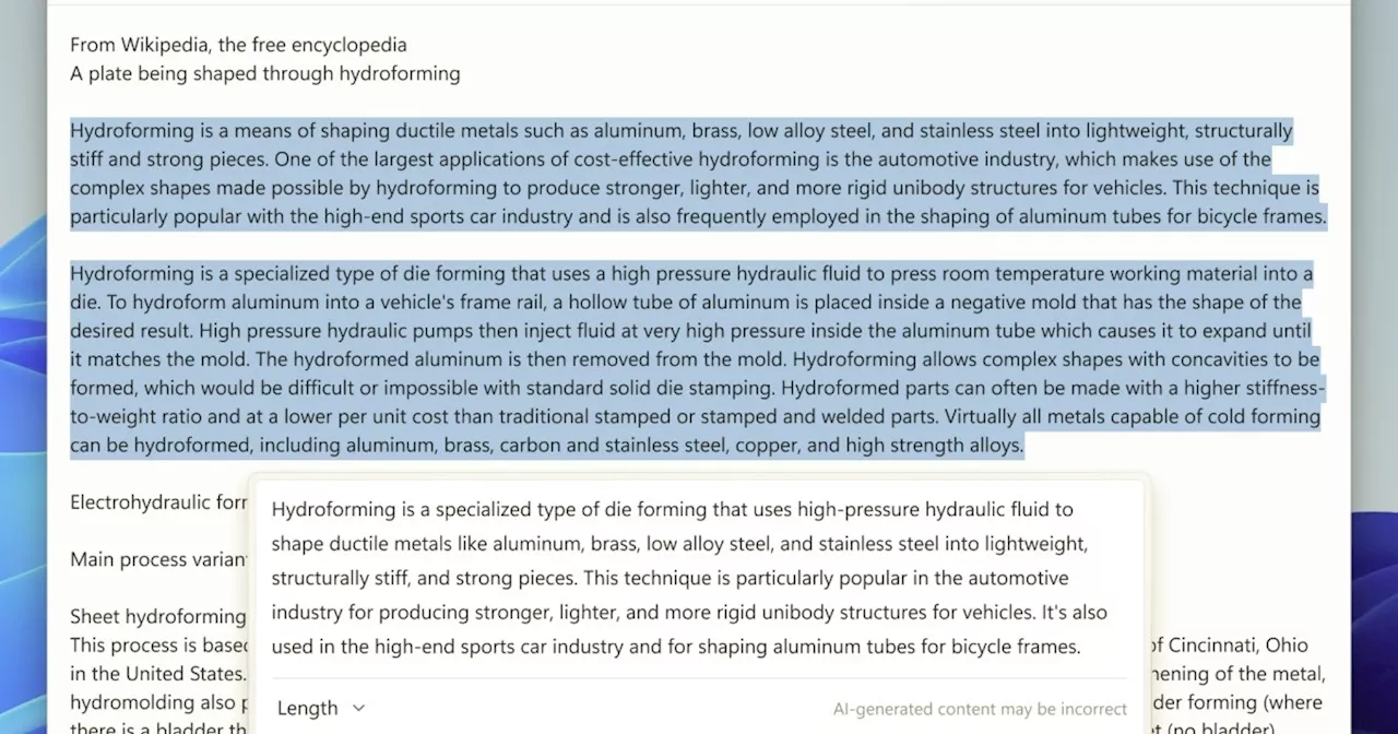 Notepad will soon automatically summarize your notes with AI