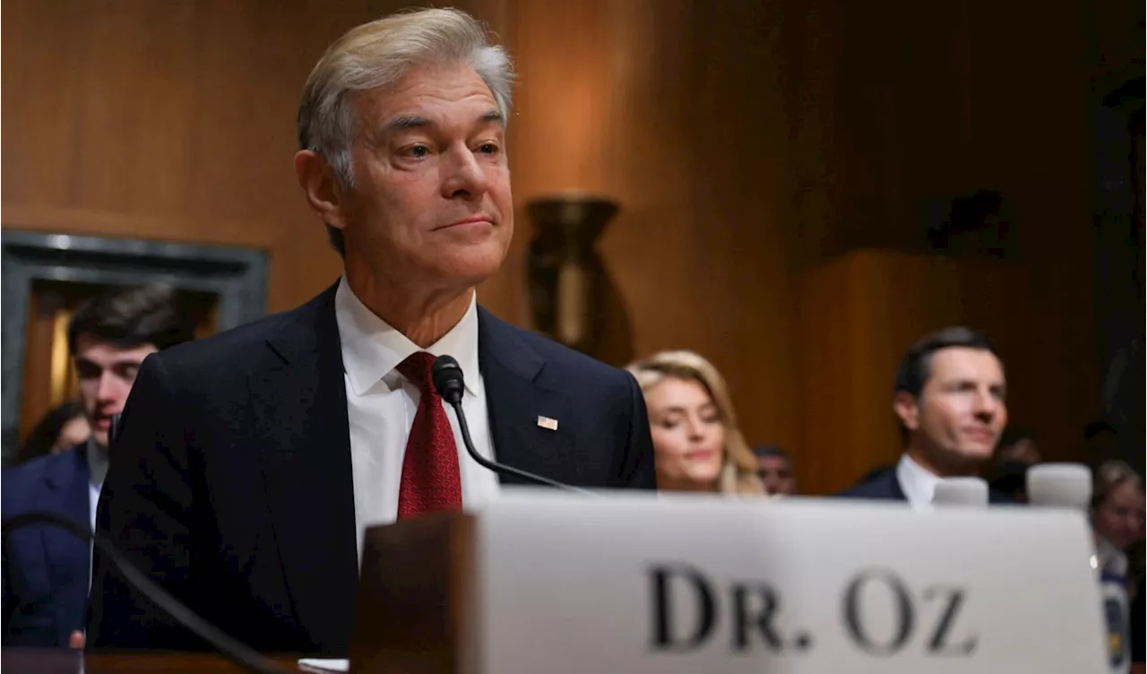 Trump CMS nominee Dr. Oz won't commit to opposing Medicaid cuts