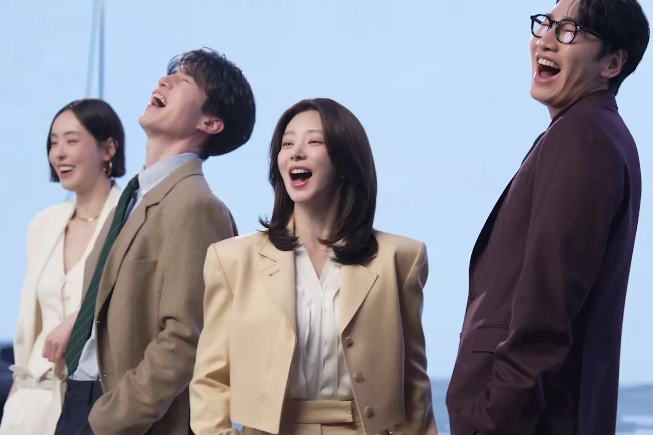 Watch: Lee Dong Wook, Lee Joo Bin, Lee Kwang Soo, And Lee Da Hee Are All Smiles During “The Divorce Insurance” Teaser Shoot