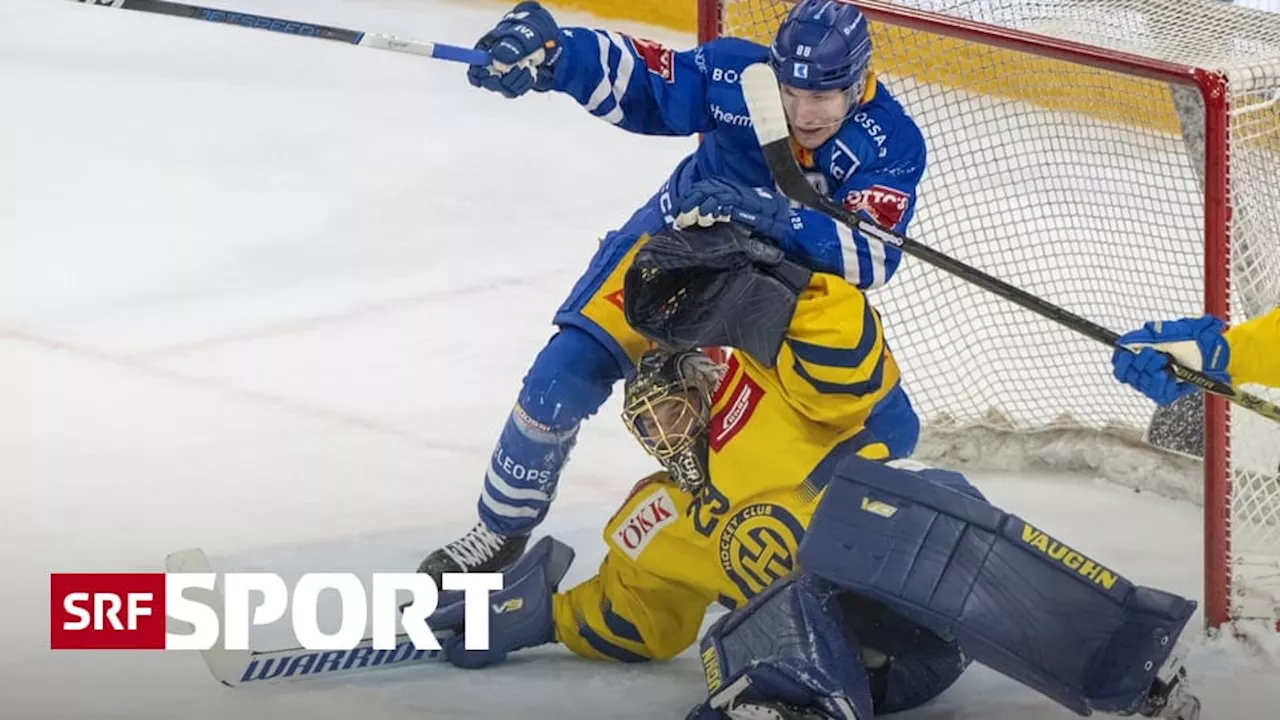 Playoffs in National League - Aeschlimann hext Davos gegen Zug zum Break