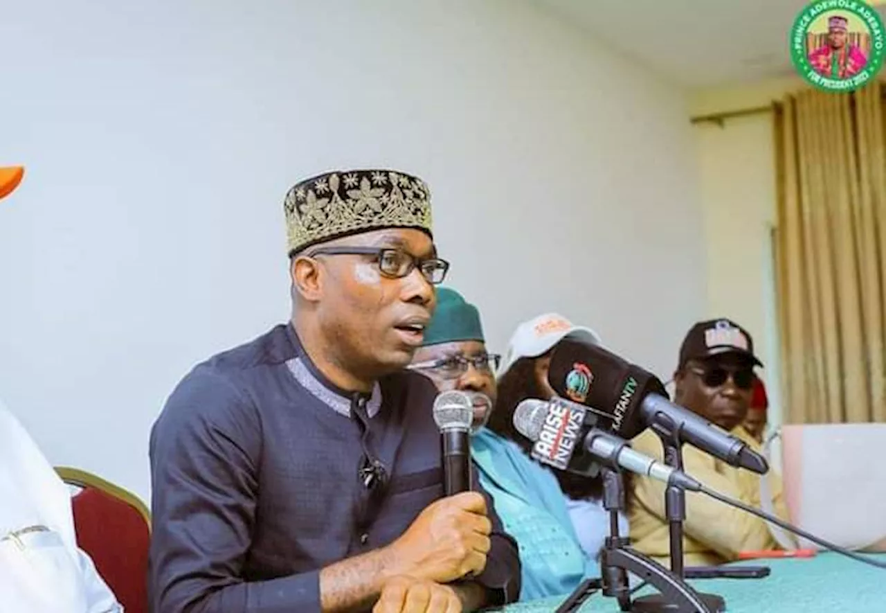 Adewole Adebayo rules out coalition talks, declares 2027 presidential ambition under SDP