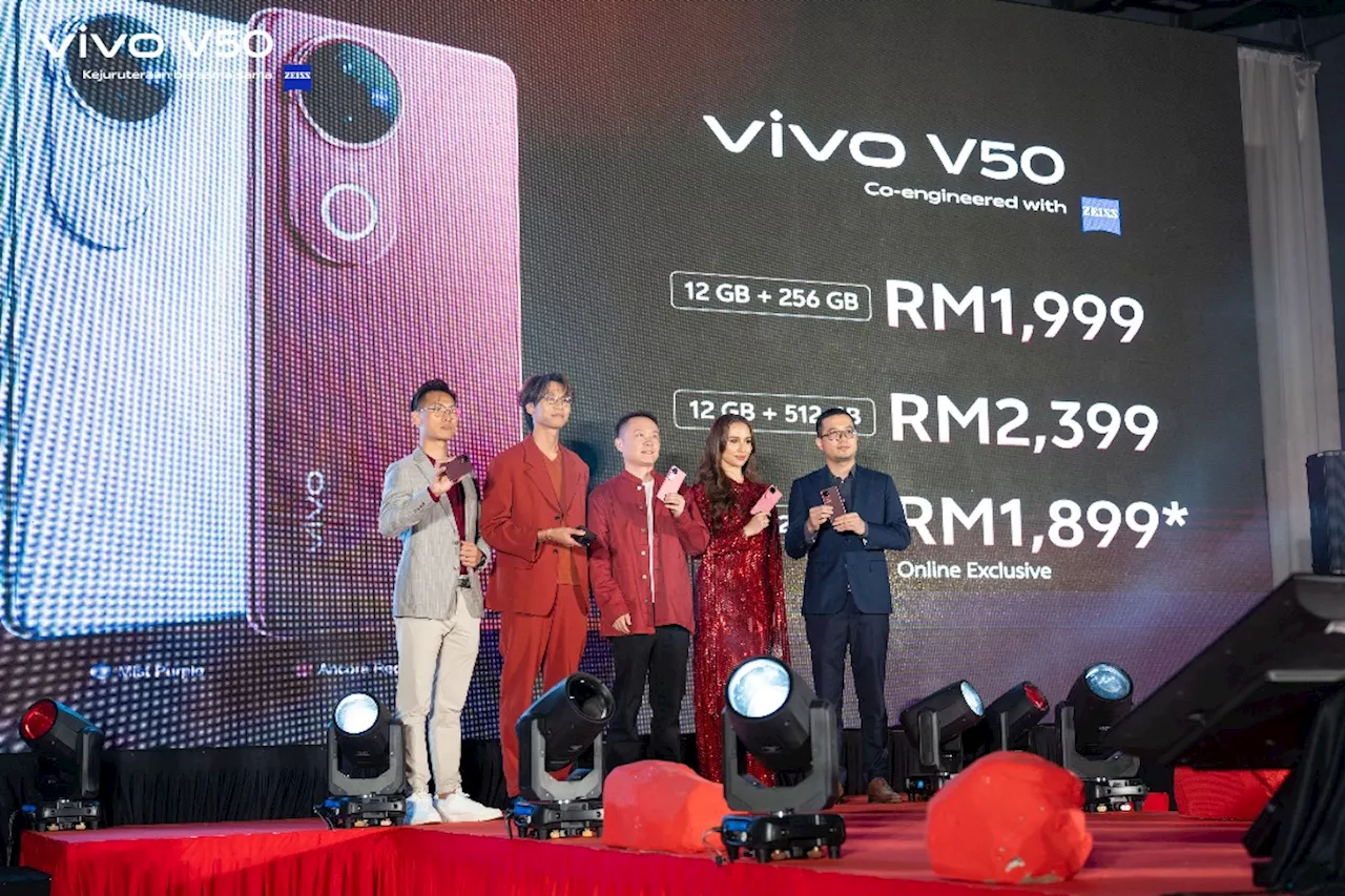 vivo V50 hadir untuk merakam setiap memori bermakna dengan perincian potret bertaraf profesional