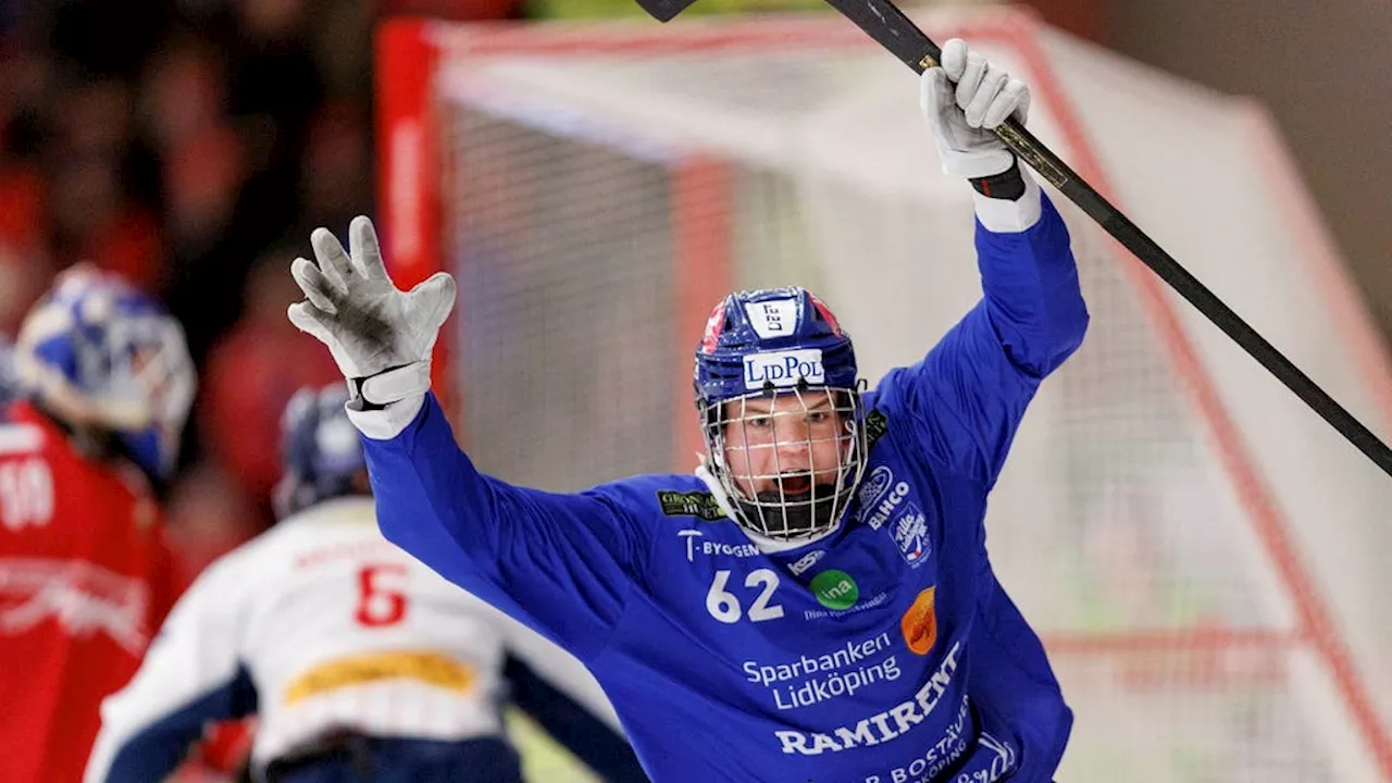 Villa Lidköping tar SM-guld i bandy – slog Edsbyn i finalen