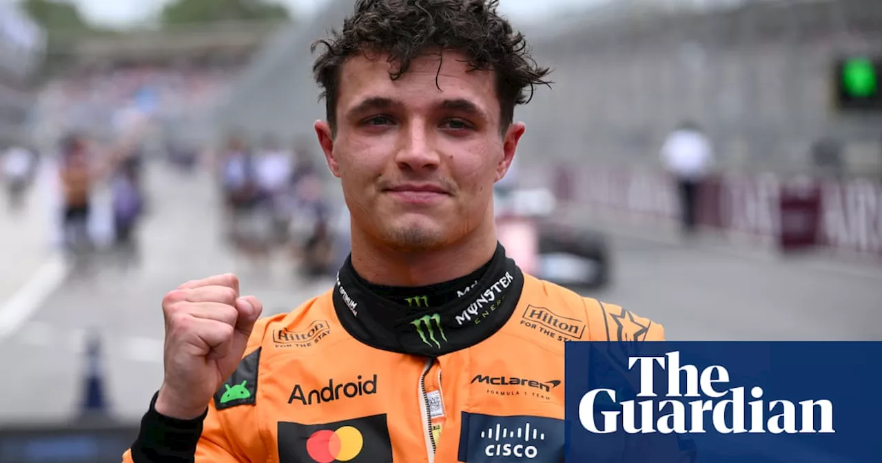 McLaren’s Lando Norris edges Oscar Piastri to claim pole for Australian Grand Prix