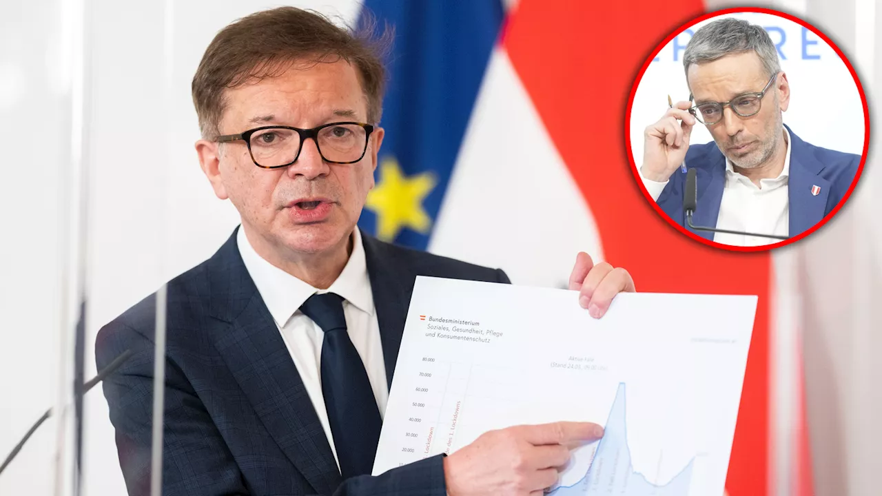 Anschober packt jetzt aus - 'Kickl wollte Lockdown' – Ansage an 'Corona-Leugner'