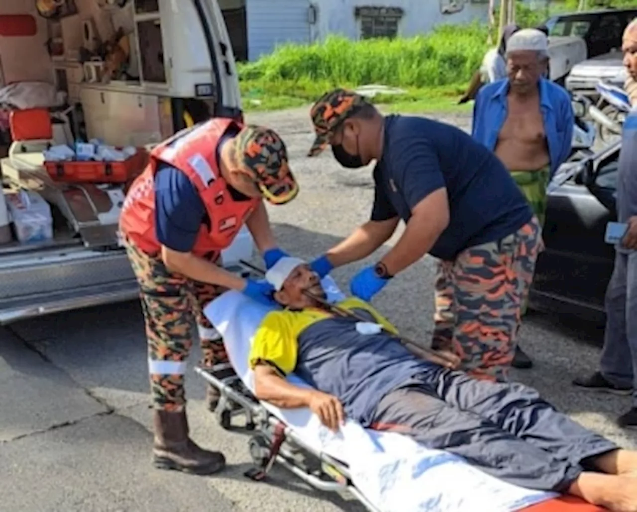 Sik man survives after jaw impaled by metre-long rod in fall, missing brain by inches