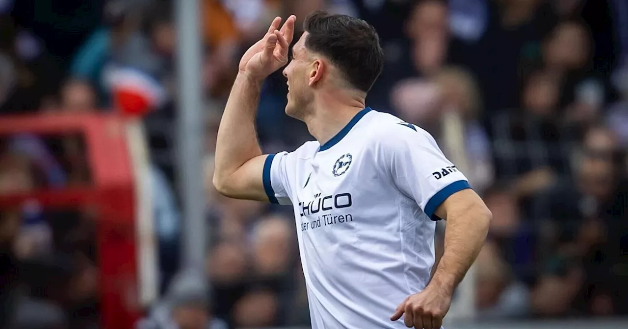 Arminias Derbyheld Stefano Russo erklärt seinen speziellen Torjubel