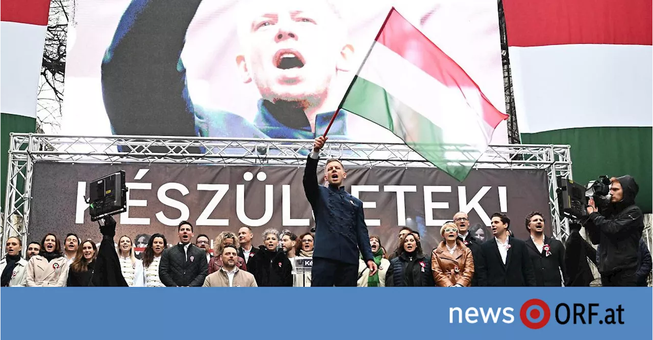 Gegen Orban: Massen bei Oppositionsdemo in Budapest