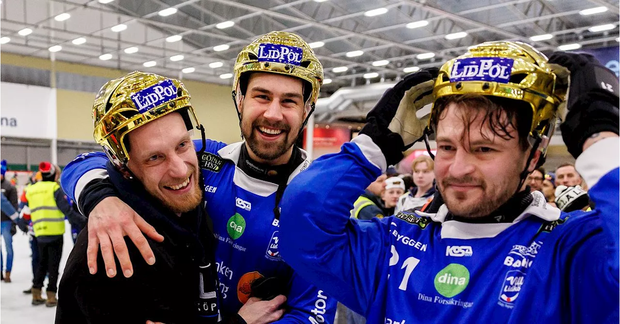 Bandy: Sargat Villa försvarade SM-guldet – efter historisk första halvlek