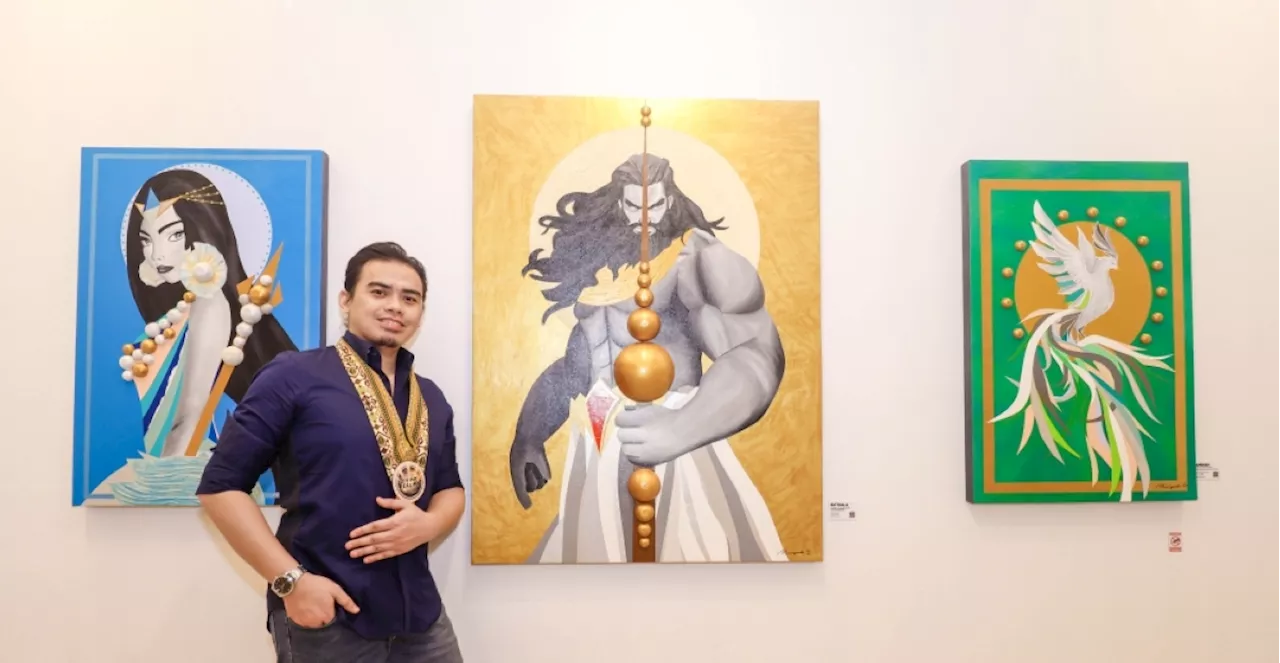 'Divine Realms' shows new side of Filipino gods and goddesses through mixed media