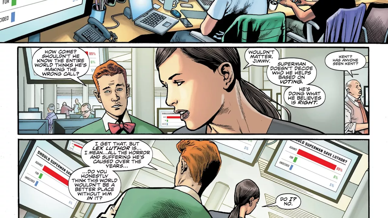 Superman: The Last Days of Lex Luthor #2 Preview: Future Doc, Stat